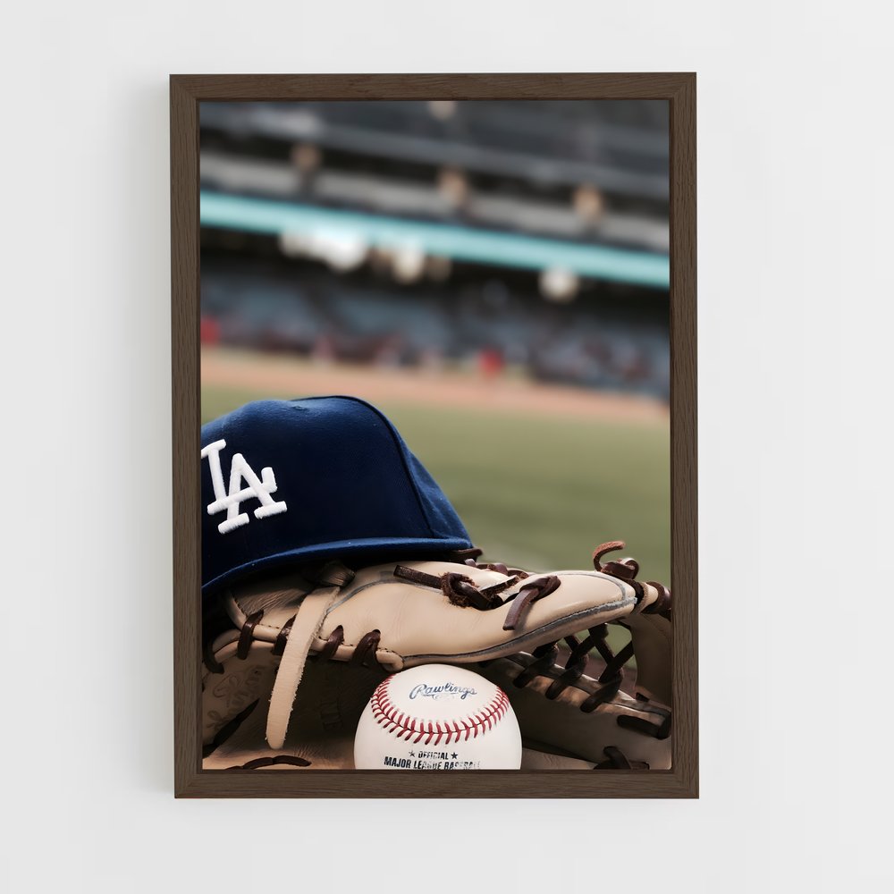 Poster Gant de Los Angeles – affiche Baseball (vue 5)
